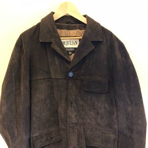 Ultra cool Wilson brown suede jacket